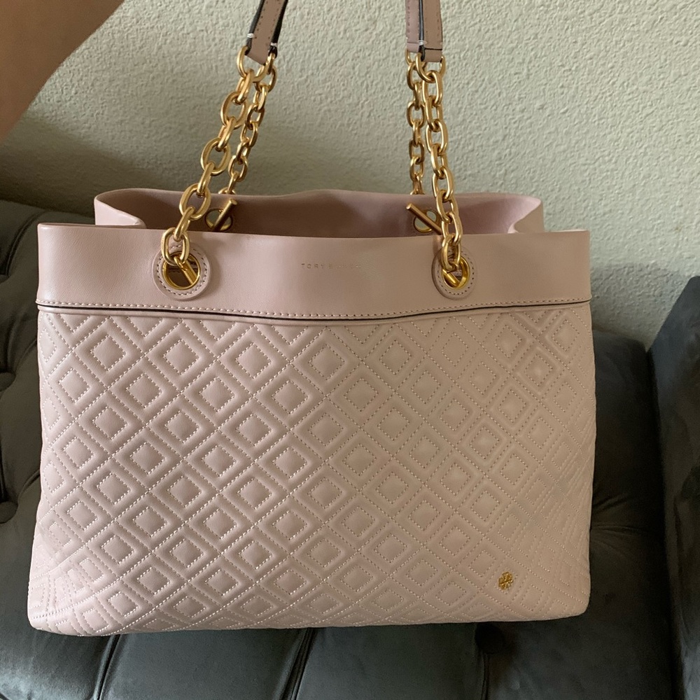 Tory Burch- Blush Pink Tote bag - Picture 2 of 4
